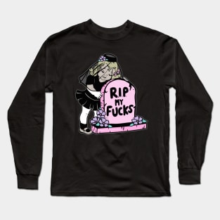 R.I.P. My F*cks Long Sleeve T-Shirt